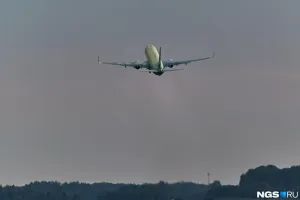 Самолет S7 из Новосибирска сел в Омске из-за неисправности