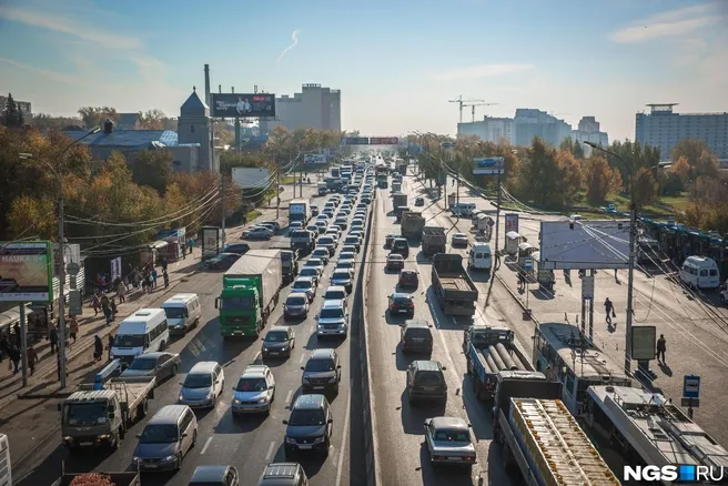 На Большевистской изменится схема движения: три полосы в центр